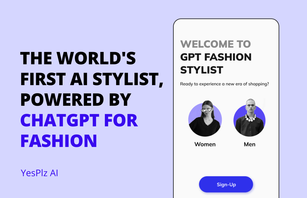 Introducing the World's First AI Stylist, Powered by ChatGPT for Fashion -  The Next Gen Visual Search for eCommerce
