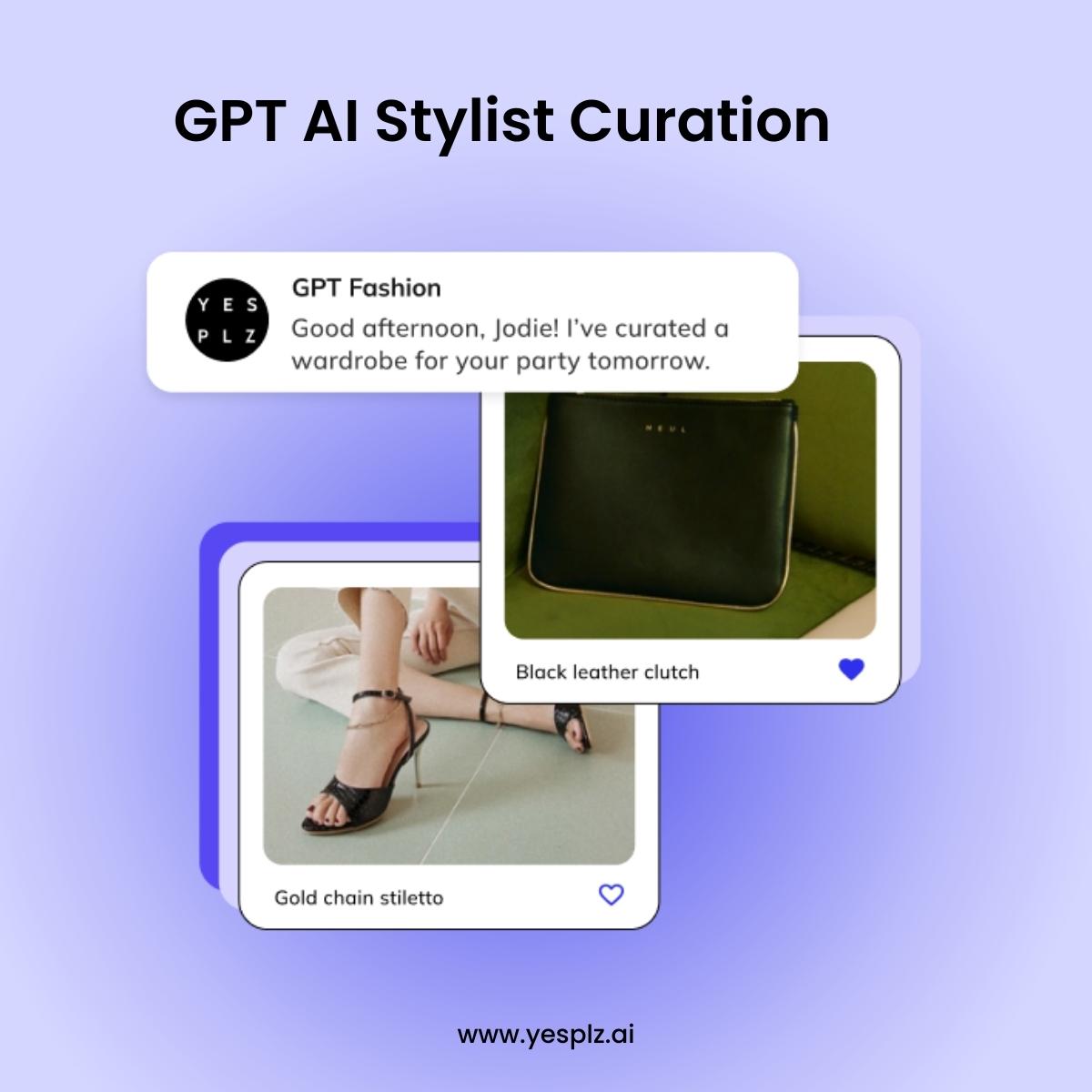 GPT AI Stylist product curation 