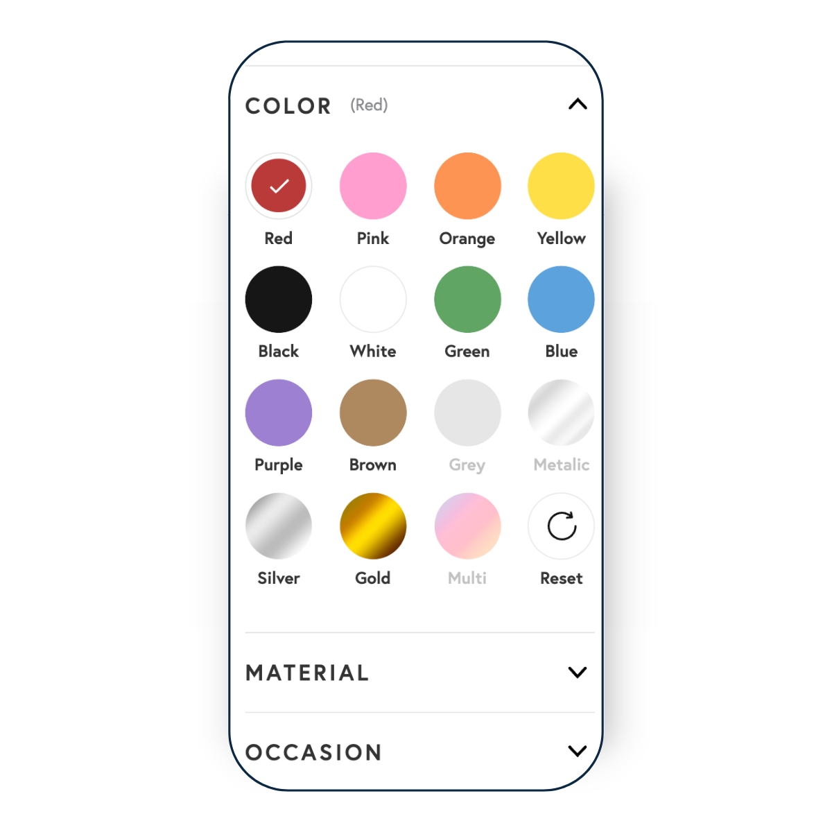 Color product filters by YesPlz AI