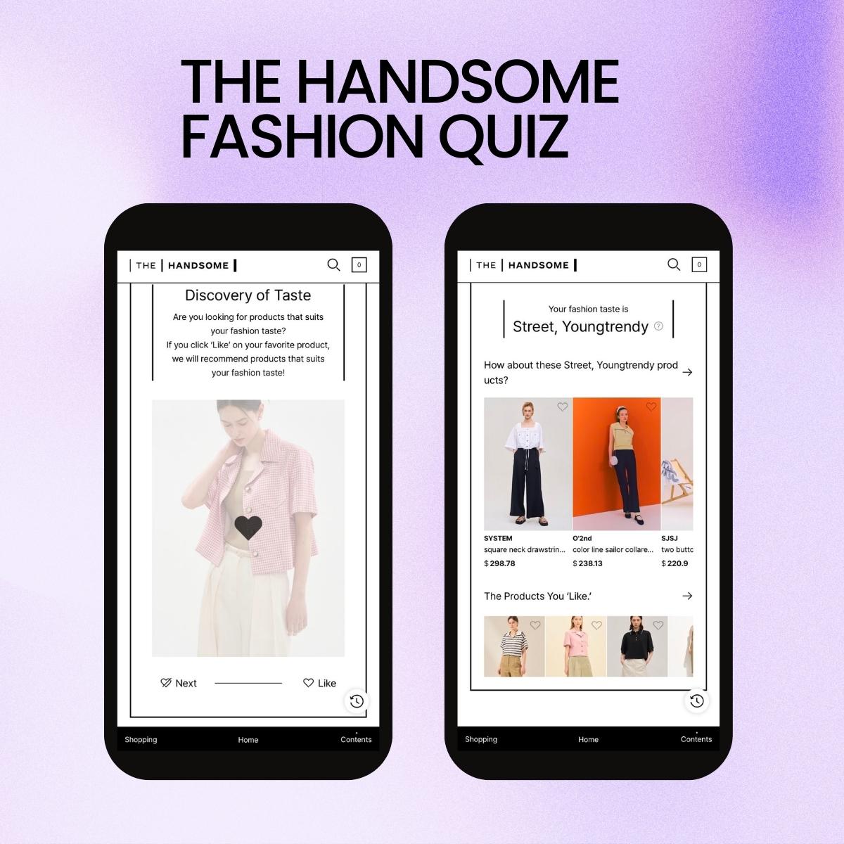 Discovery of Taste quiz using fashion AI to enhance personalization in eCommerce