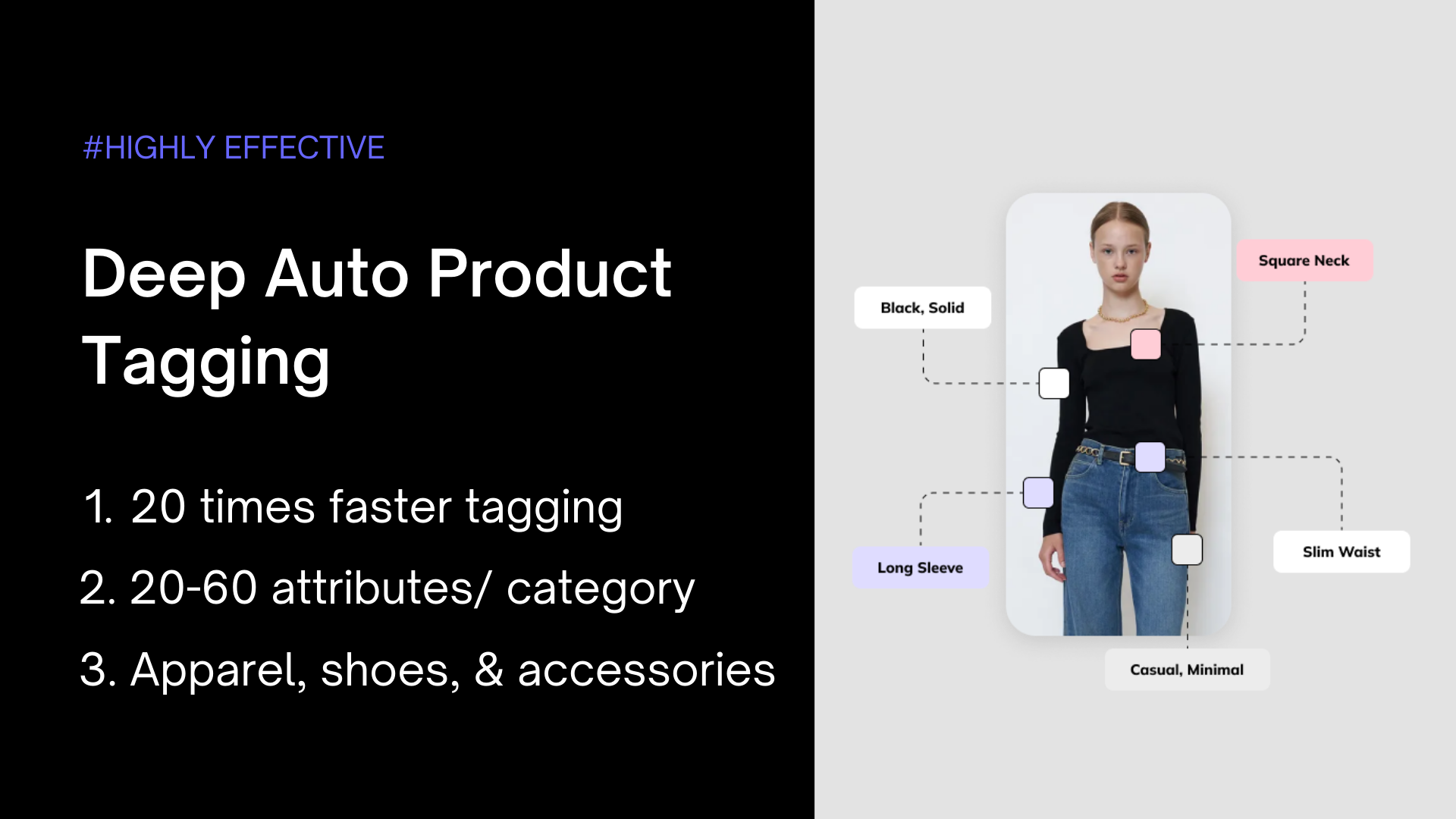 Deep tagging powered by eCommerce AI