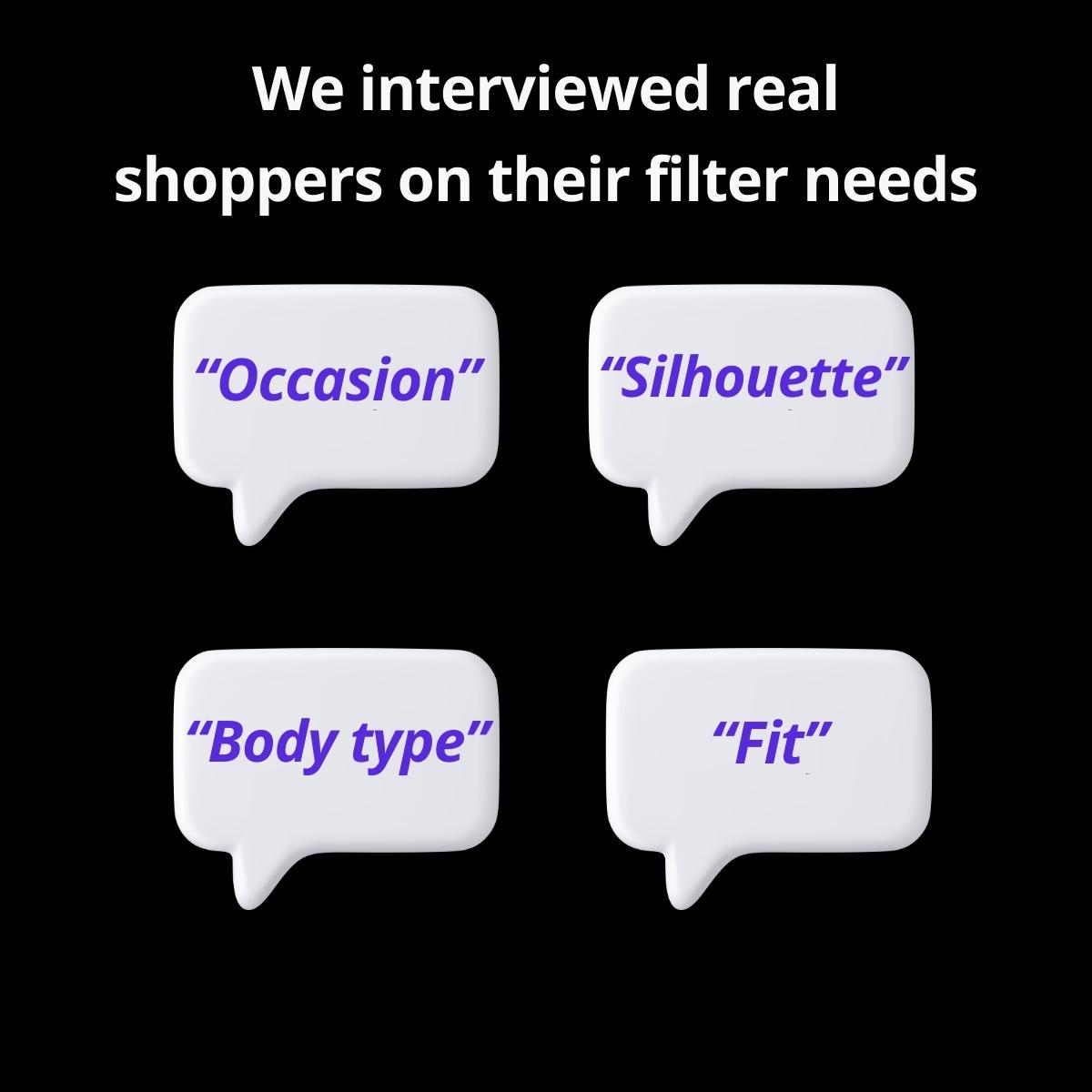 We interviewed shoppers on their real fashion tagging needs