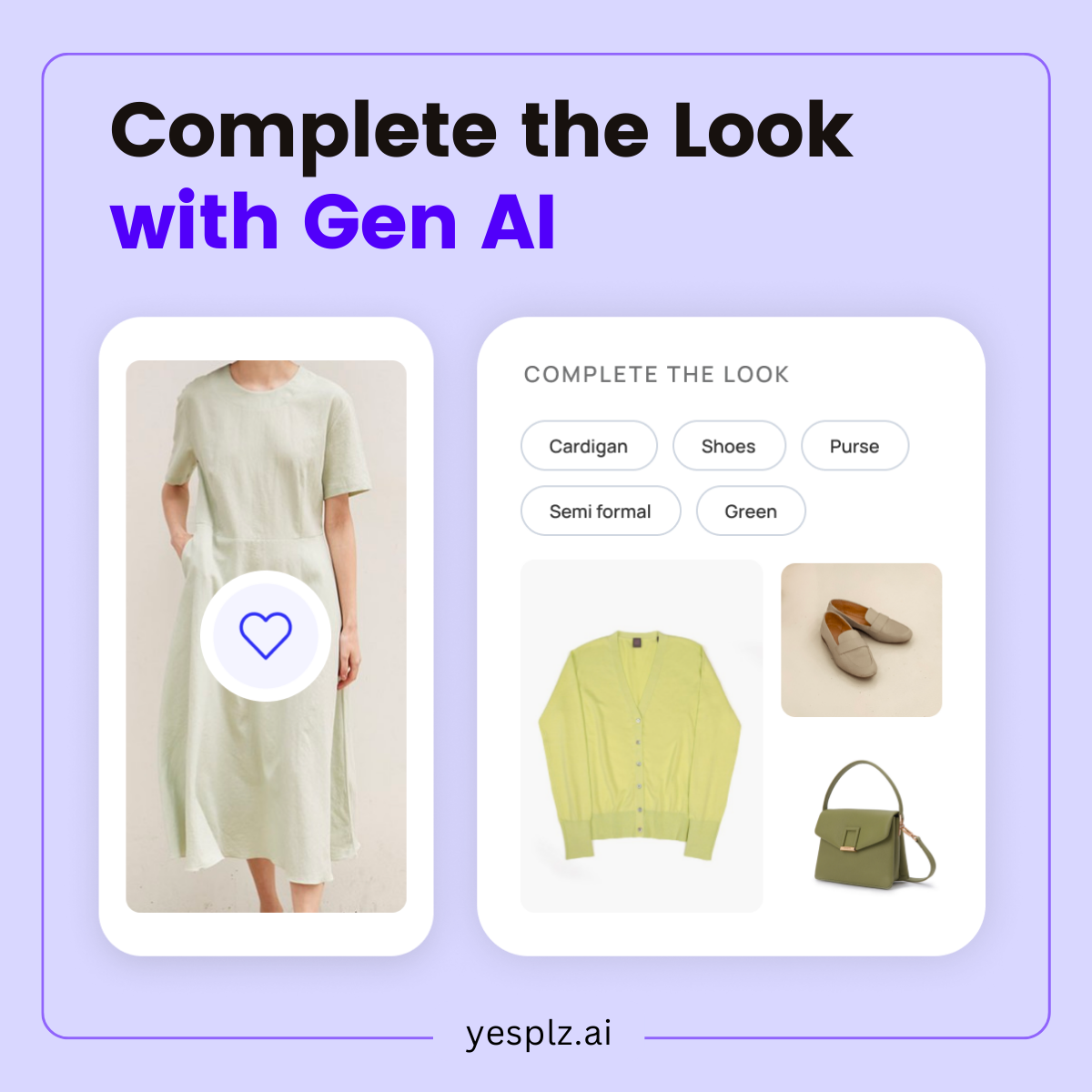 AI in fashion eCommerce for complete the look