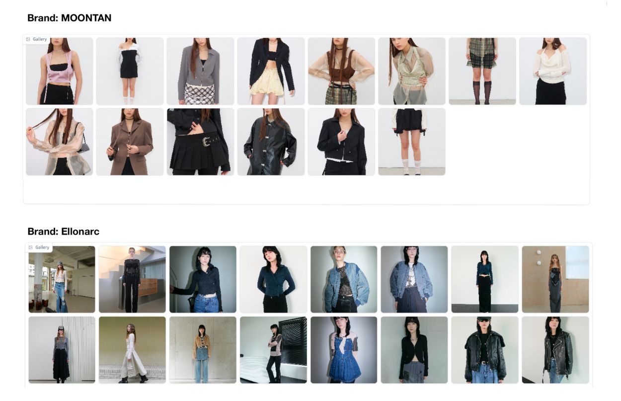 fashion ai matching brands recommendations