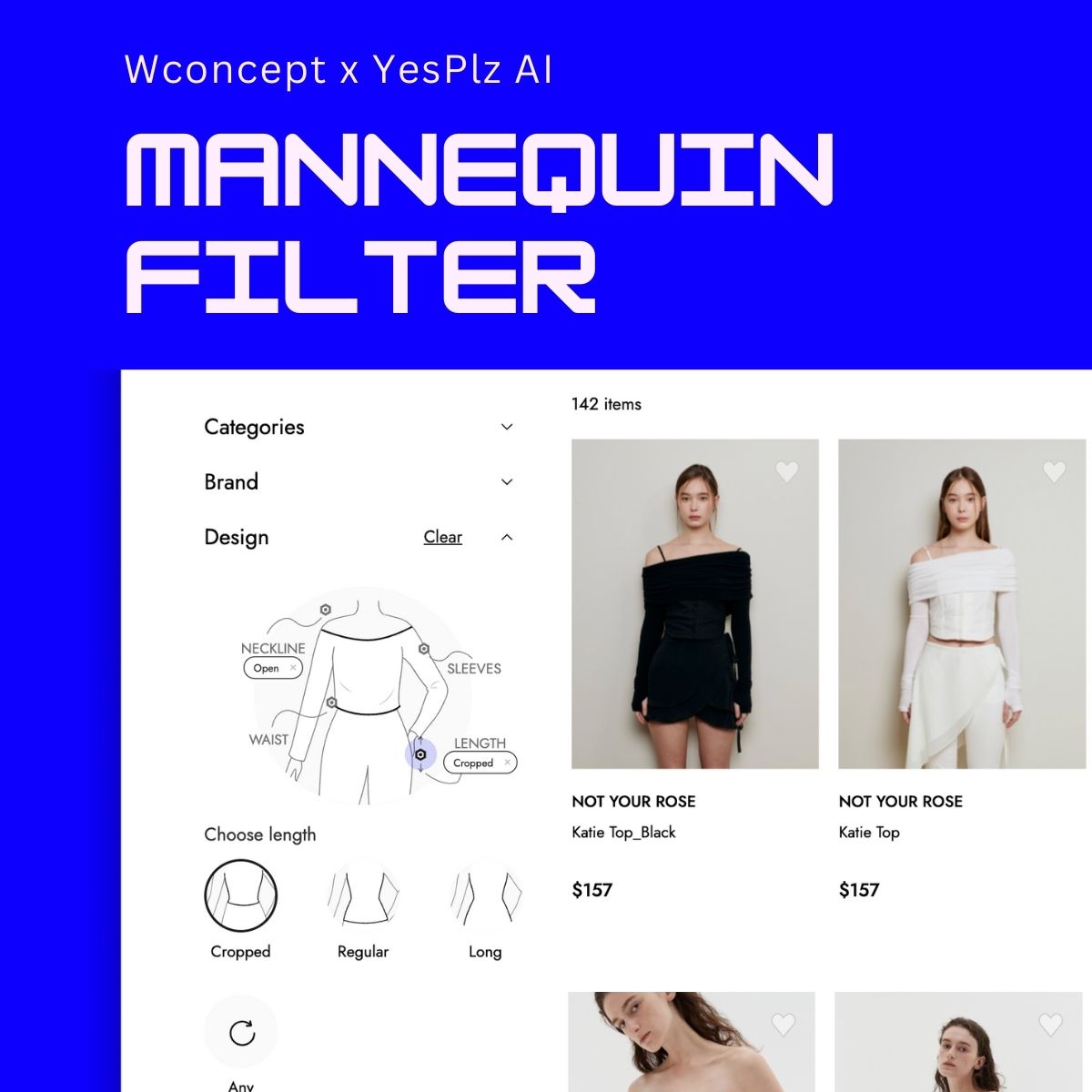 The Virtual Mannequin Filter for Wconcept Renewal Project
