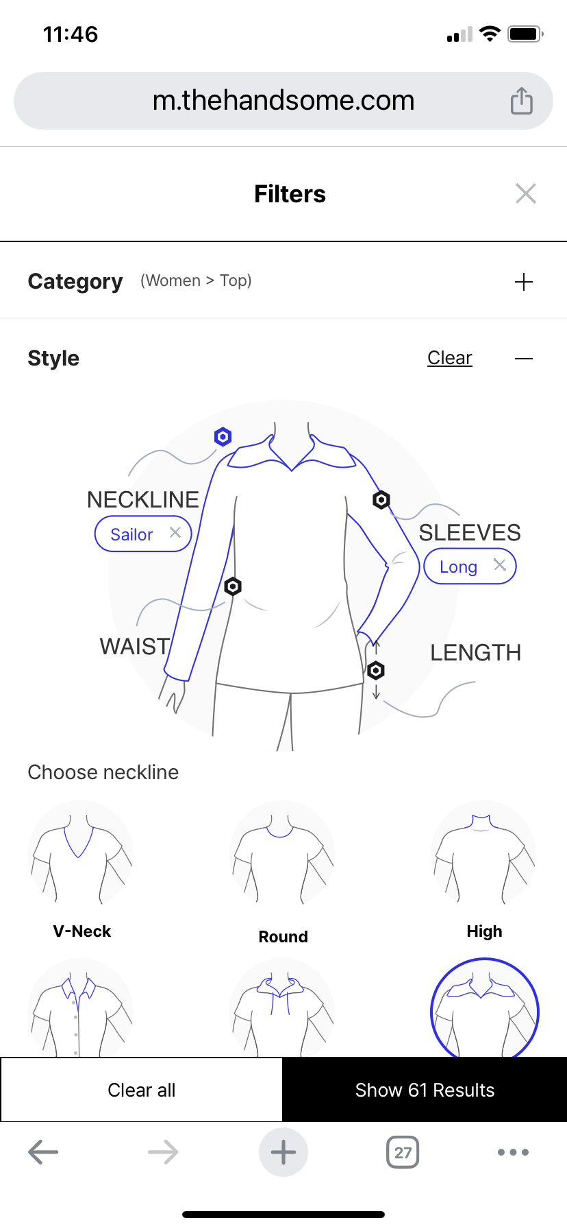 AI-powered Smart Shopping Filter for mobile step 2